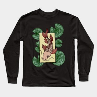 koi square Long Sleeve T-Shirt